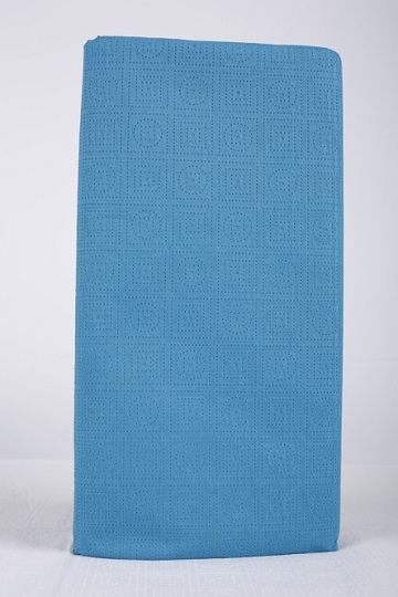 Blue tablecover, tablecloth