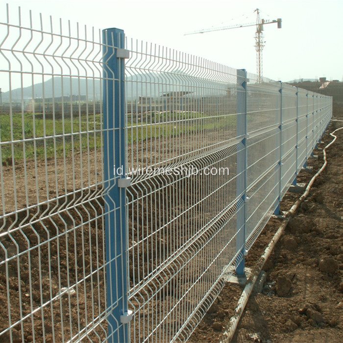 Pagar Pertanian-PVC Dilapisi Dilas Wire Mesh Pagar