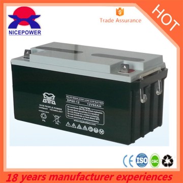 price of inverter batteries 12v 65ah rechargeable batteries