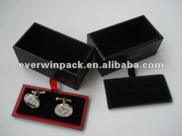 top and bottom cufflink box