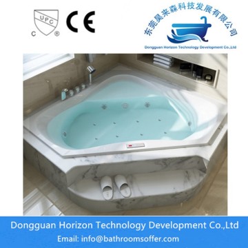 Modern hydrotherapy jets bathtub