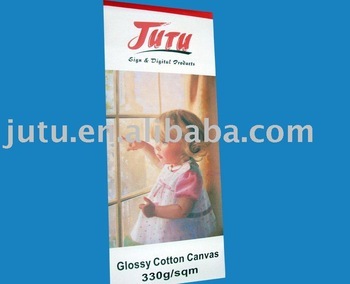 High Glossy Pure Cotton Canvas