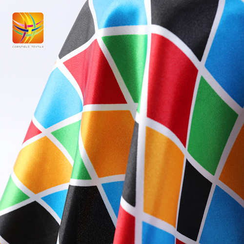 100% Polyester Printed Fabric For Garment And Curtain