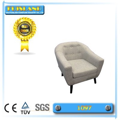 Europen style fabric cheap sofa chair for living room/bedroom