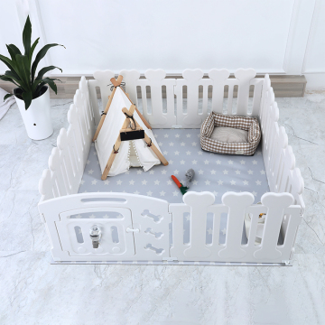Wholesale Discount Plastic Multifunctional Indoor Dog Playpen and Gate