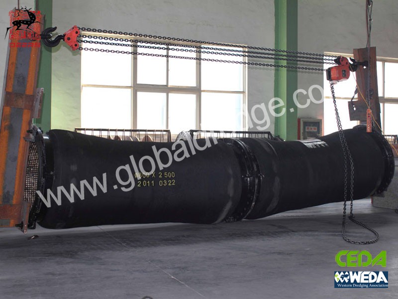 Wear-resistant Rubber Ceramic floating hose