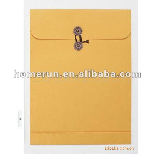 craft paper archival bag /craft paper file bag/big envelope