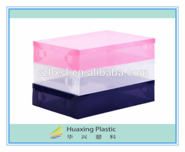 Foldable PP shoe box