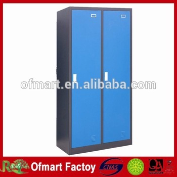 2014 popular 2 steel door metal locker