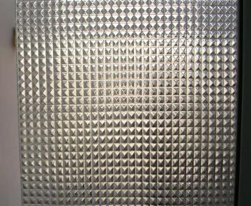 clear crystal patterned glass