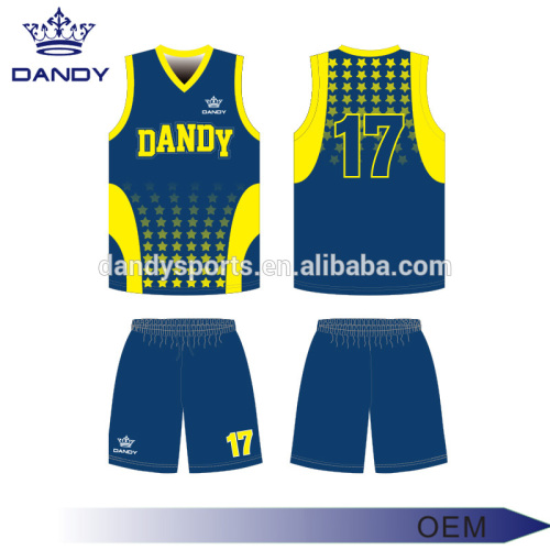 Camisetas de baloncesto reversibles personalizadas con números