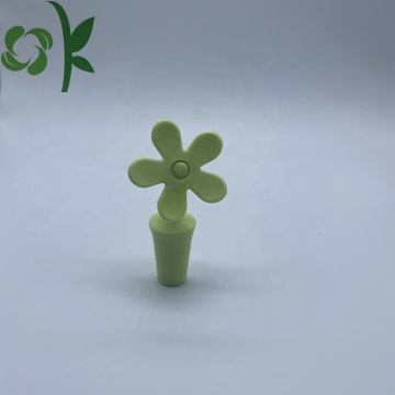 Flower Design Silicone Bottle Stopper