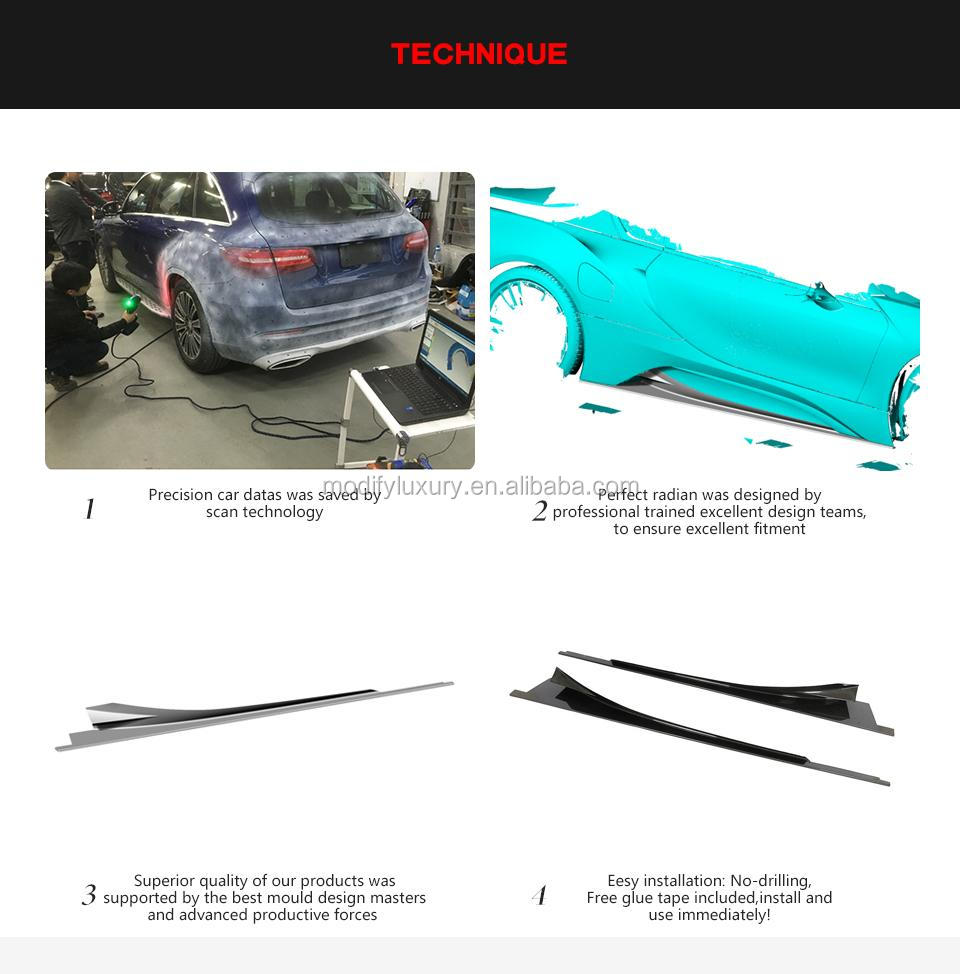 Carbon Fiber Car Side Skirts for BMW I8 2014-2018
