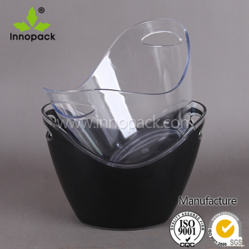 plastic ice bucket, wine cooler bucket custom ice bucket wholesale