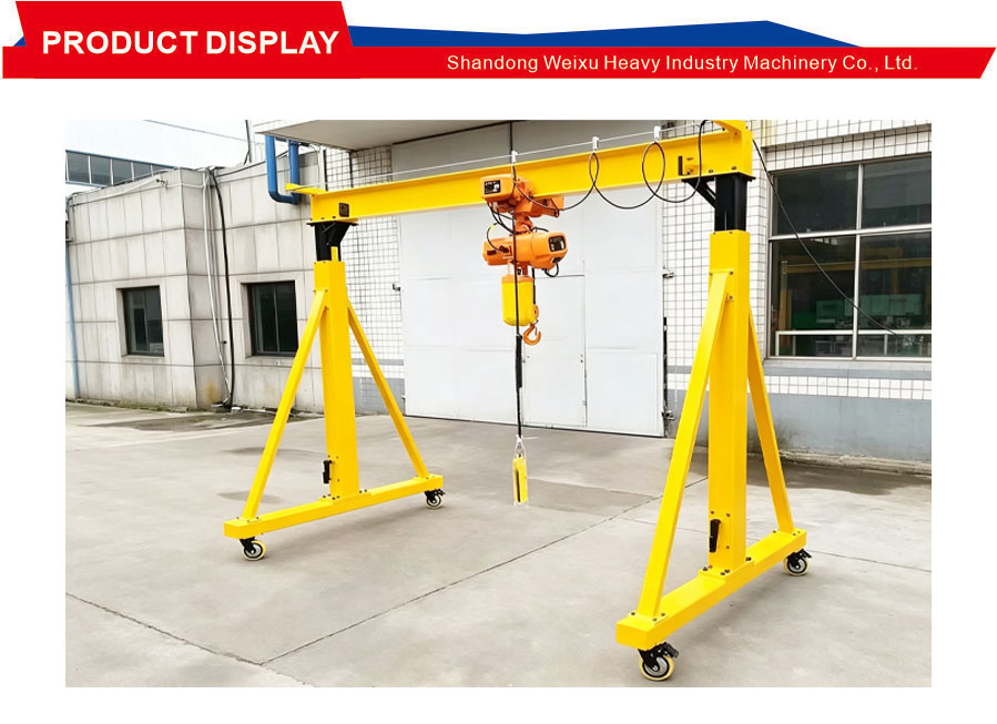 электрический козловой кран electric gantry crane