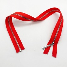 Brass Metal No.3 Corn Teeth Separating Zipper