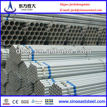 Q235 electro galvanized Steel Pipe