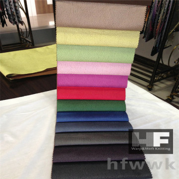 100% Polyester bronzing suede fabric