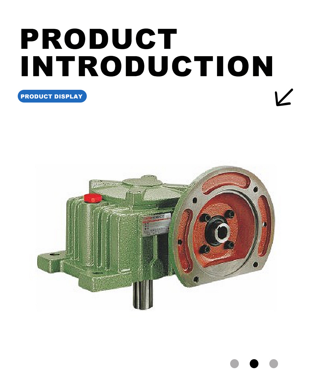 WPDX Чугунный червячный редуктор X WPDX Cast Iron Worm Gearbox X