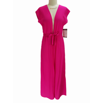 Hot Selling New Style Summer Women&#39;s Belted Dress