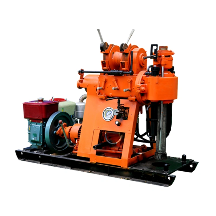 Xy-100 Xy-200 High Power Diesel Engine Water Well Drilling Rig Machine