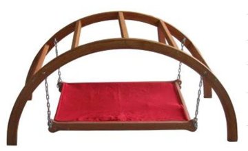 Pet Hammock Bed Wooden Material