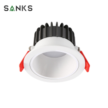 Contemporary Round LED Down Lamp - Anti Glare, Recessed Mounted, 7W/9W/12W