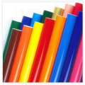 Folha de plástico de PVC colorido