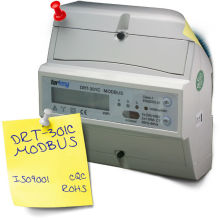 Directly connection 4800 baud rate three phase energy meter