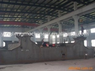 Large welded parts steel structure processing