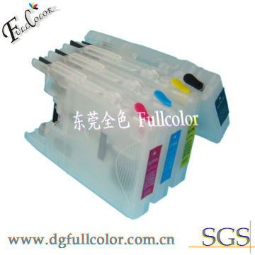 Transparent Plastic Refillable Mfc290c Brother Printer Ink Cartridge