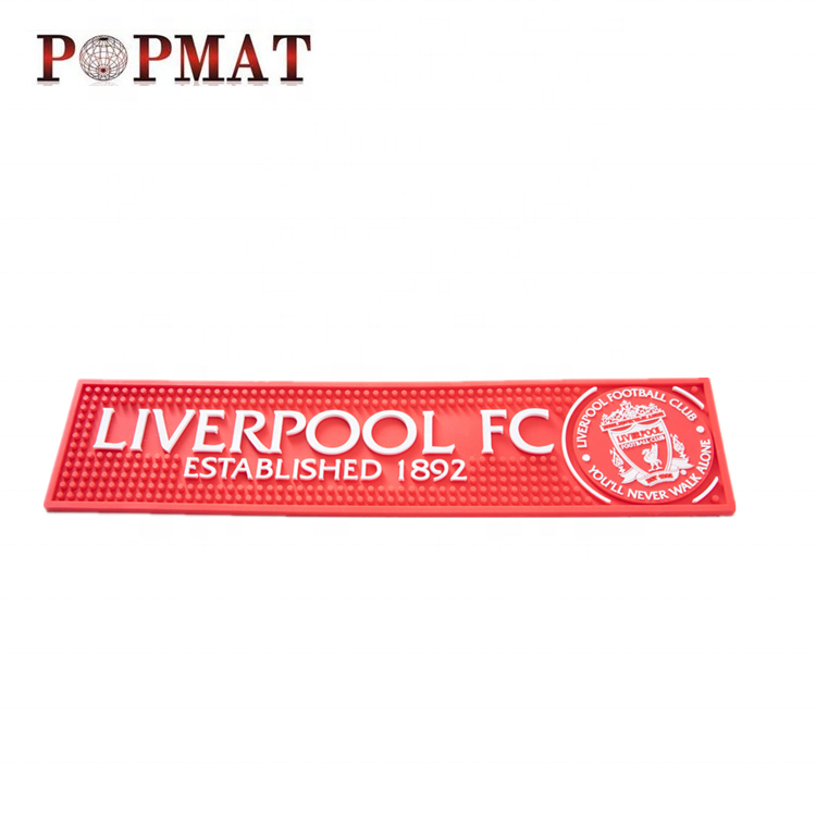 Barmat con Logotipo de Logotipo Soft PVC 3D Table Bar Mat