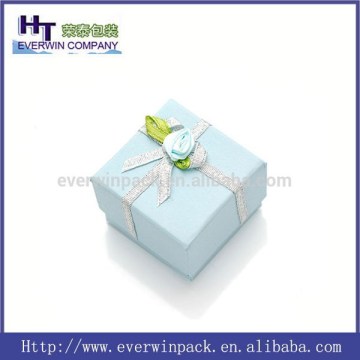 wholesale delicate glossy cardboard jewelry box