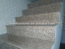 G687 Peach Red Granite Step, factory price red granite stair, outside stone stair
