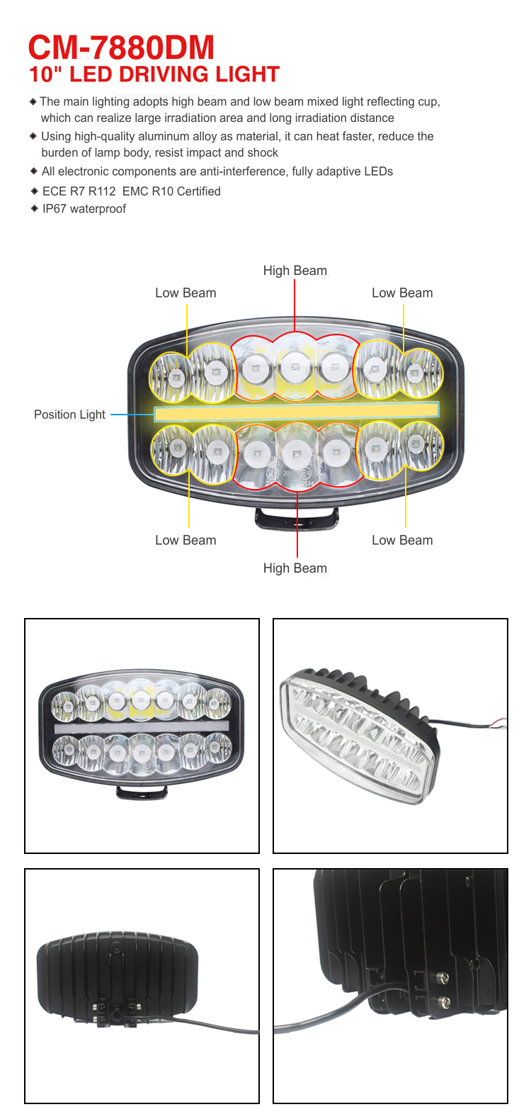 led driving