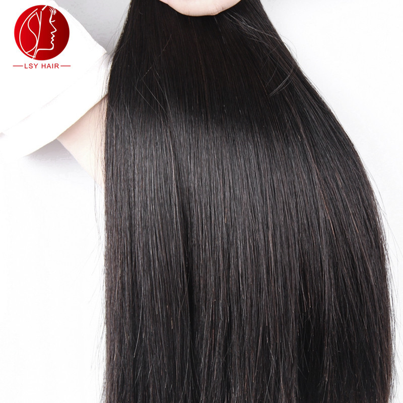 LSYBeauty Virgin Cuticle Aligned Brazilian Hair Extensions, Raw Cambodian Hair Vendor Wholesale Free Sample Hair Bundles