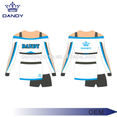 OEM Service Sublimation Cheerleading Uniformen