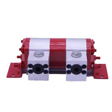 flow divider with relief valve