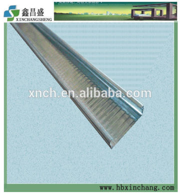 gypsum metal profile suspended ceiling frame main channel