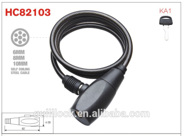 Adjustable Cable Lock,Bike Lock,Coil Lock HC82103