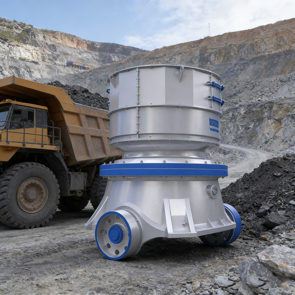 एकल सिलेंडर शंकु कोल्हू Single Cylinder Cone Crusher