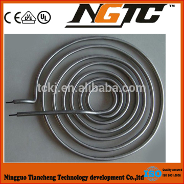 Electric Tubular Heating Element Parts gas heating coil