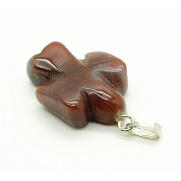 Shape Red Jasper pendant