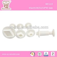 Rhombus Cake Fondant Cutter Diamond rhombus Cookie Plunger Cutter