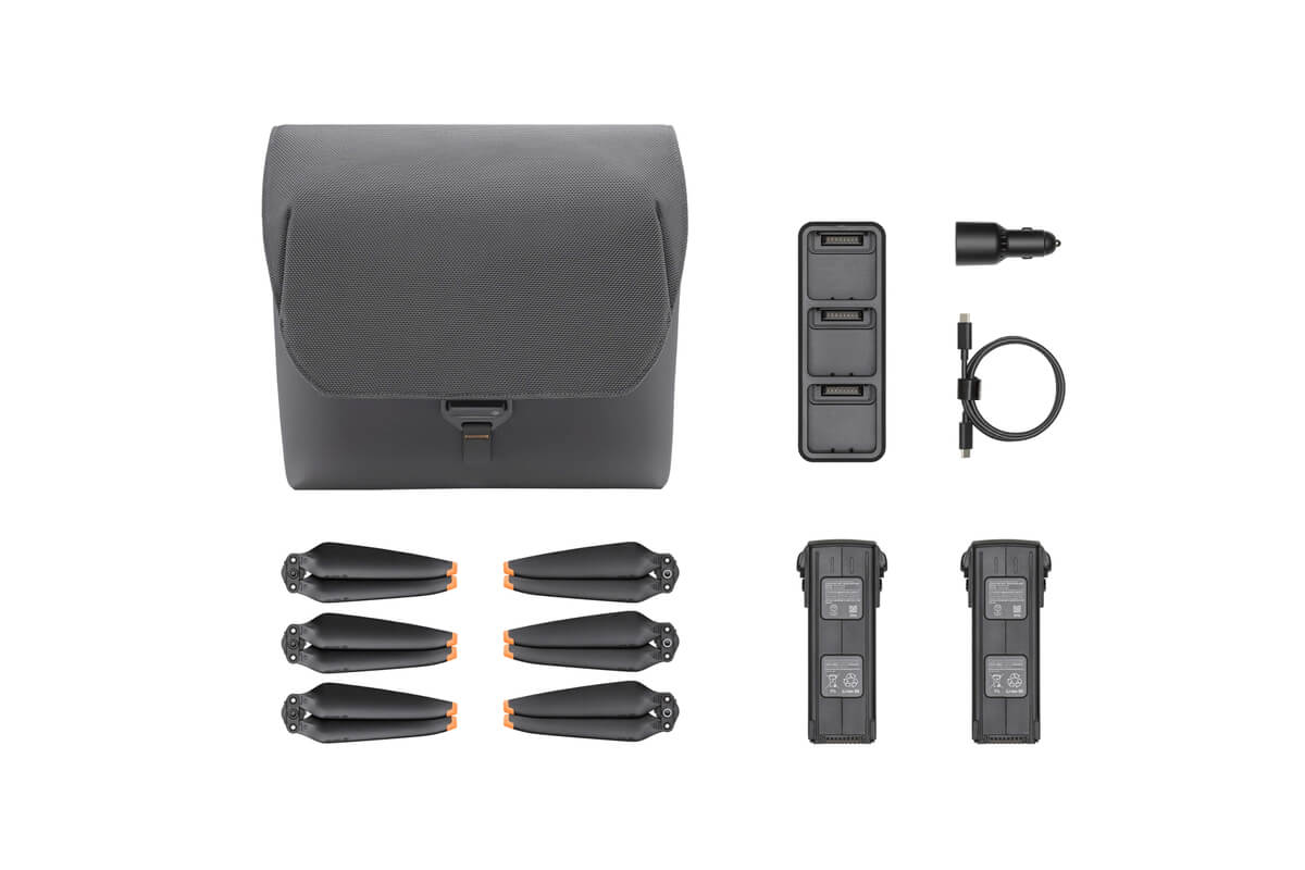 DJI Fly More Kit for Mavic 3 serial drones Includes 2 Mavic 3 Battery and other parts