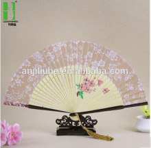 Folk art hand fan promotion gifts