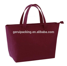 felt shopping bag,felt tote bag,felt leisure shoulder bag for ladies