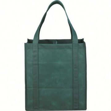 New recycle nylon foldable bag with pu leather