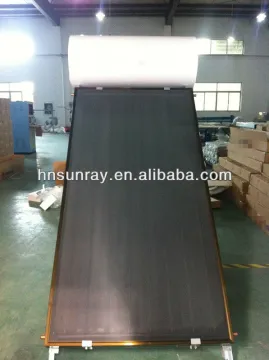 flat plate solar heating system
