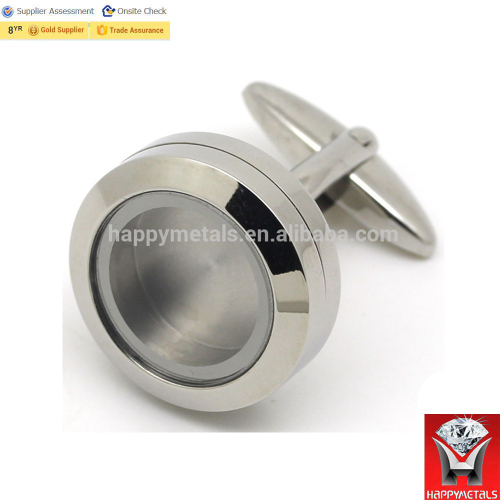 simple fashion unique stainless steel wholesale bulk metal cufflinks for men